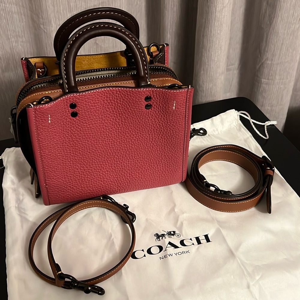 Coach ORL Color Block Rogue 20